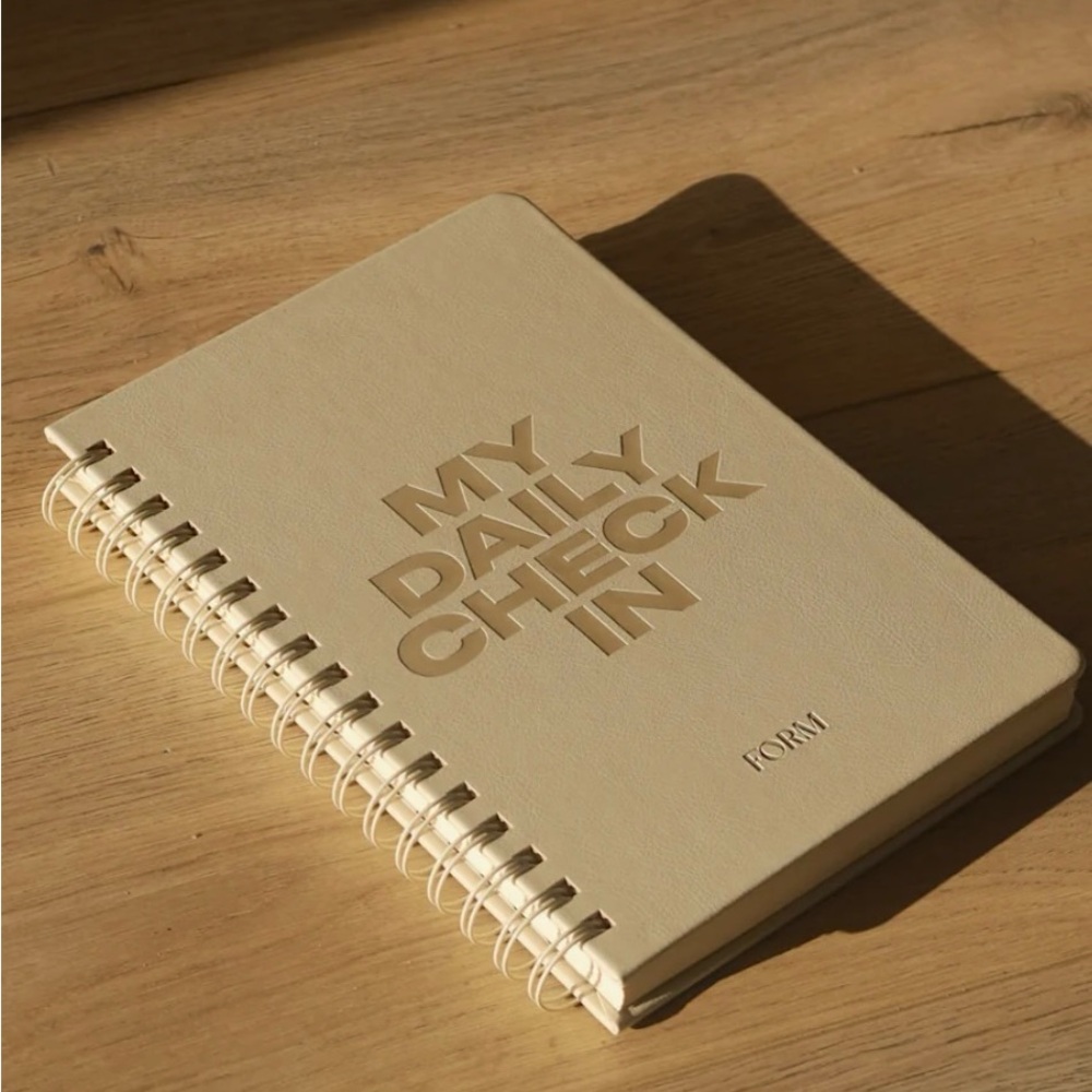 COPY - FORM by Sami Clarke daily check in wellness journal
